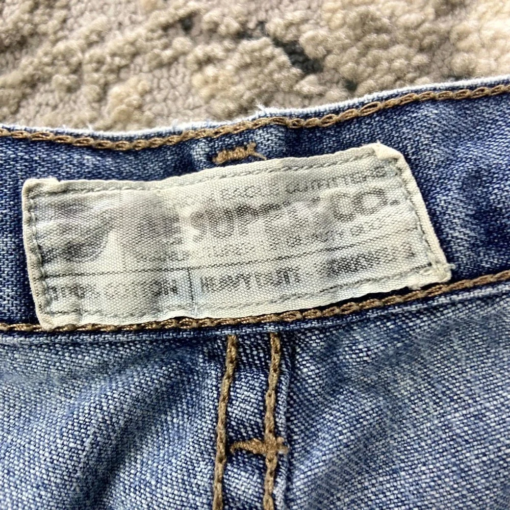 Vintage Y2K American Eagle Outfitters Supply Co Jeans 31x30 Blue Denim Baggy‎